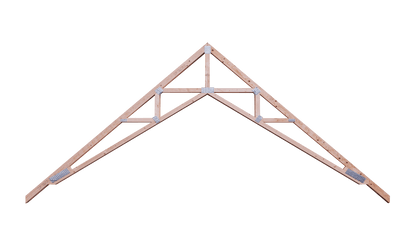 an image of a scissor truss on a white background